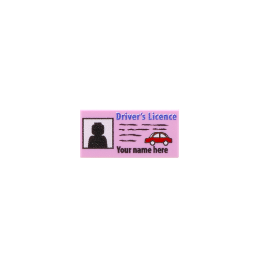 Personalised Driving License - Custom Design Tile