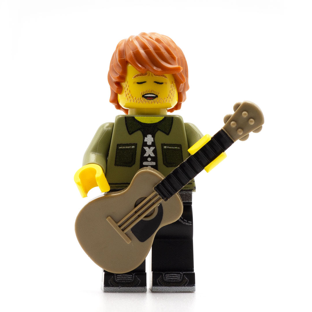 Ed Sheeran - Custom Design LEGO Minifigure