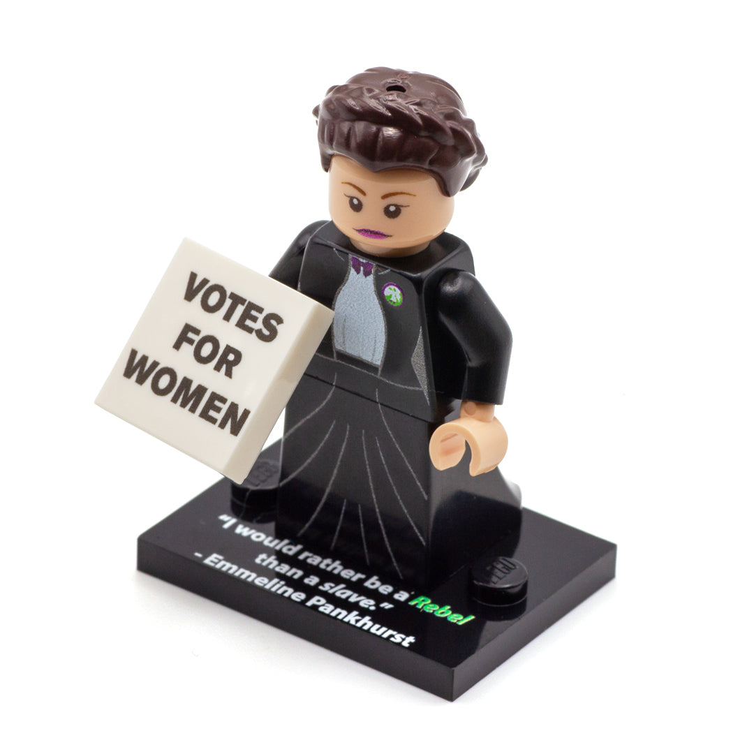 Emmeline Pankhurst - Custom Design LEGO Minifigure