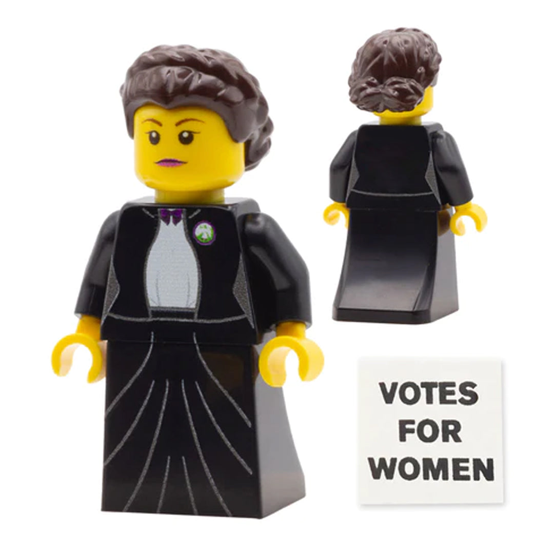 Emmeline Pankhurst Custom Design Minifigure –