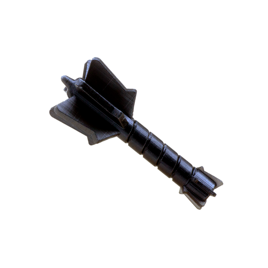 Medieval Mace - 3D Printed Minifigure Accessory (Plastic Toy)