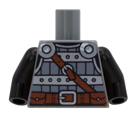 Dark Grey LEGO Viking Torso