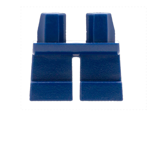 Short Navy Blue Legs - LEGO Minifigure Legs