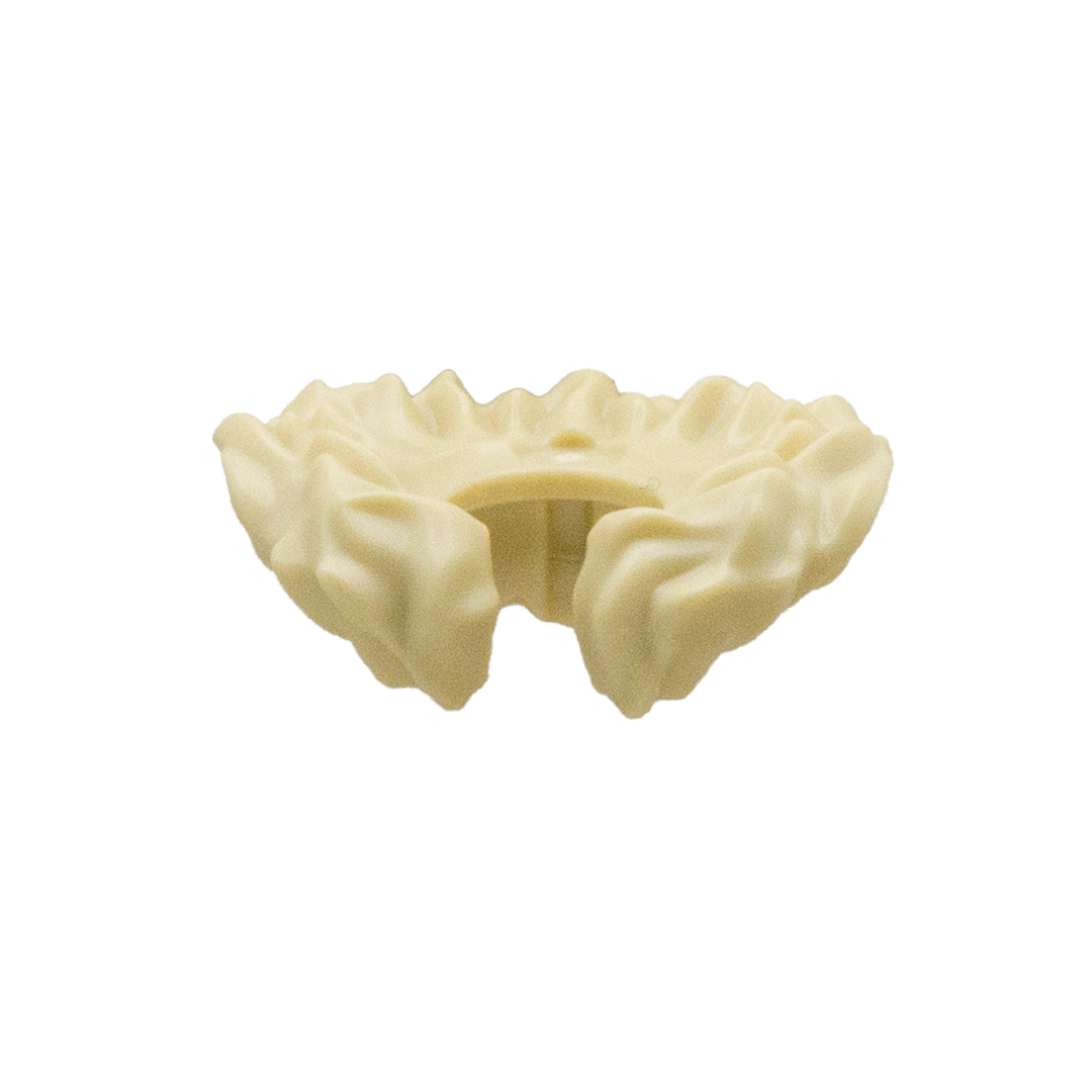 Fur Collar LEGO Minifigure Accessory - Light Tan