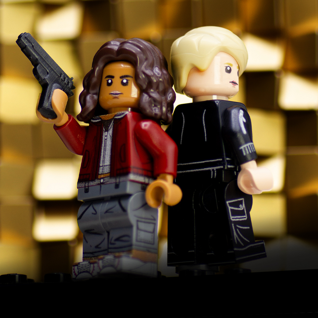 Furies Netflix Show Custom LEGO Minifigures - Lyna & Selma