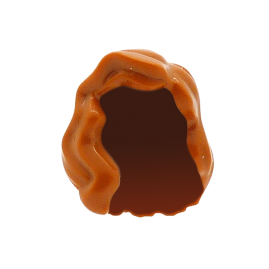 Ginger Wavy Hair - LEGO Minifigure Hair