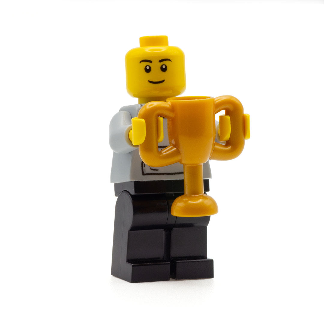 LEGO Gold Trophy Minifigure Accessory