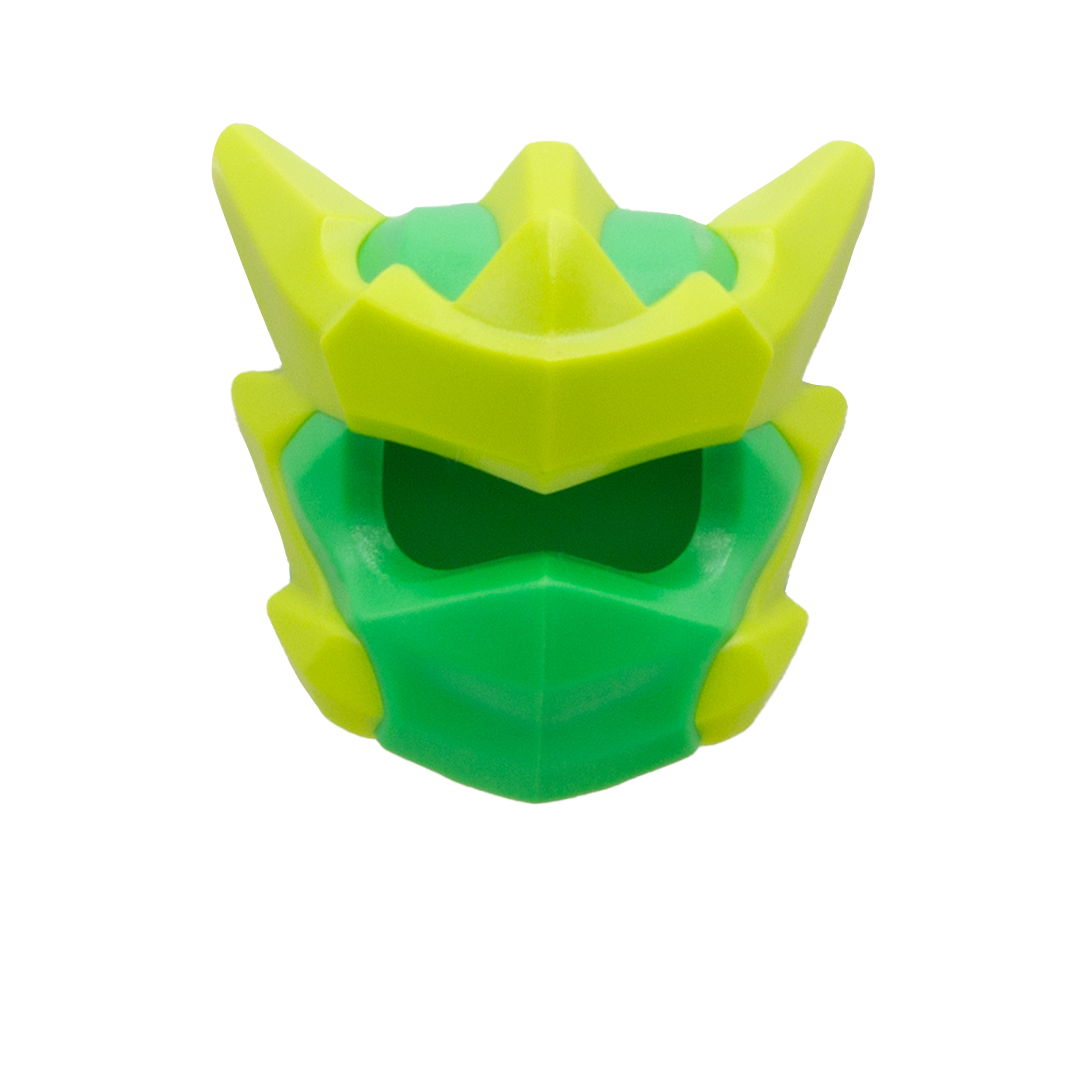 Genuine LEGO Ninjago Dragons Rising headgear in green (Arc Dragon of Focus).