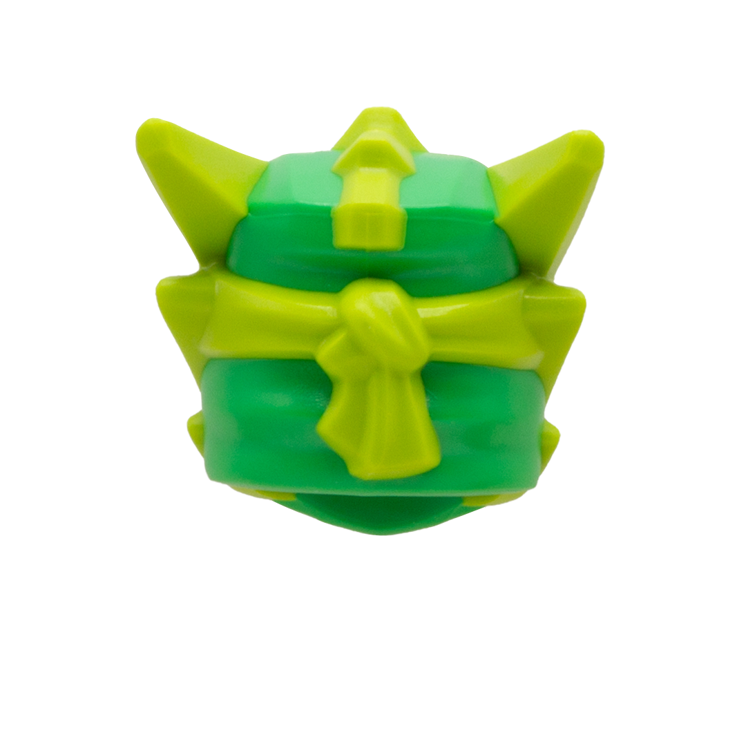 Genuine LEGO Ninjago Dragons Rising headgear in green (Arc Dragon of Focus).