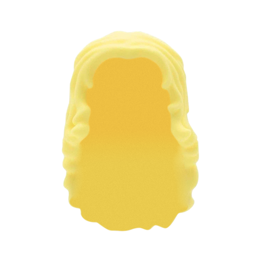 Light Blonde Long with Half Plait - LEGO Minifigure Hair
