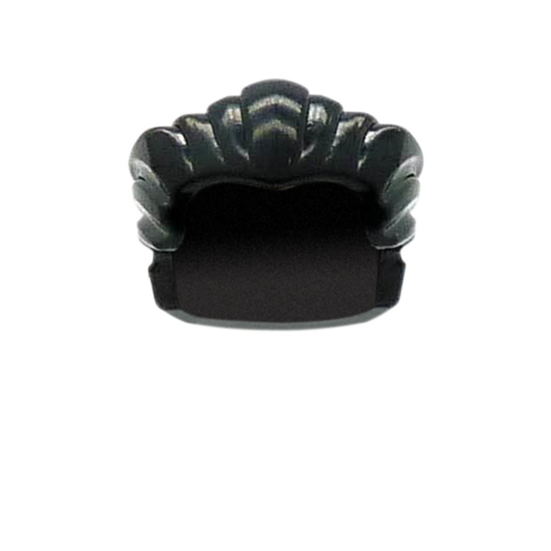 Black High Widow's Peak - LEGO Minifigure Hair