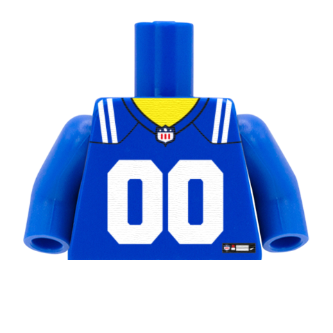 Indianapolis Colts (AFC) - Custom Design Minifigure Torso