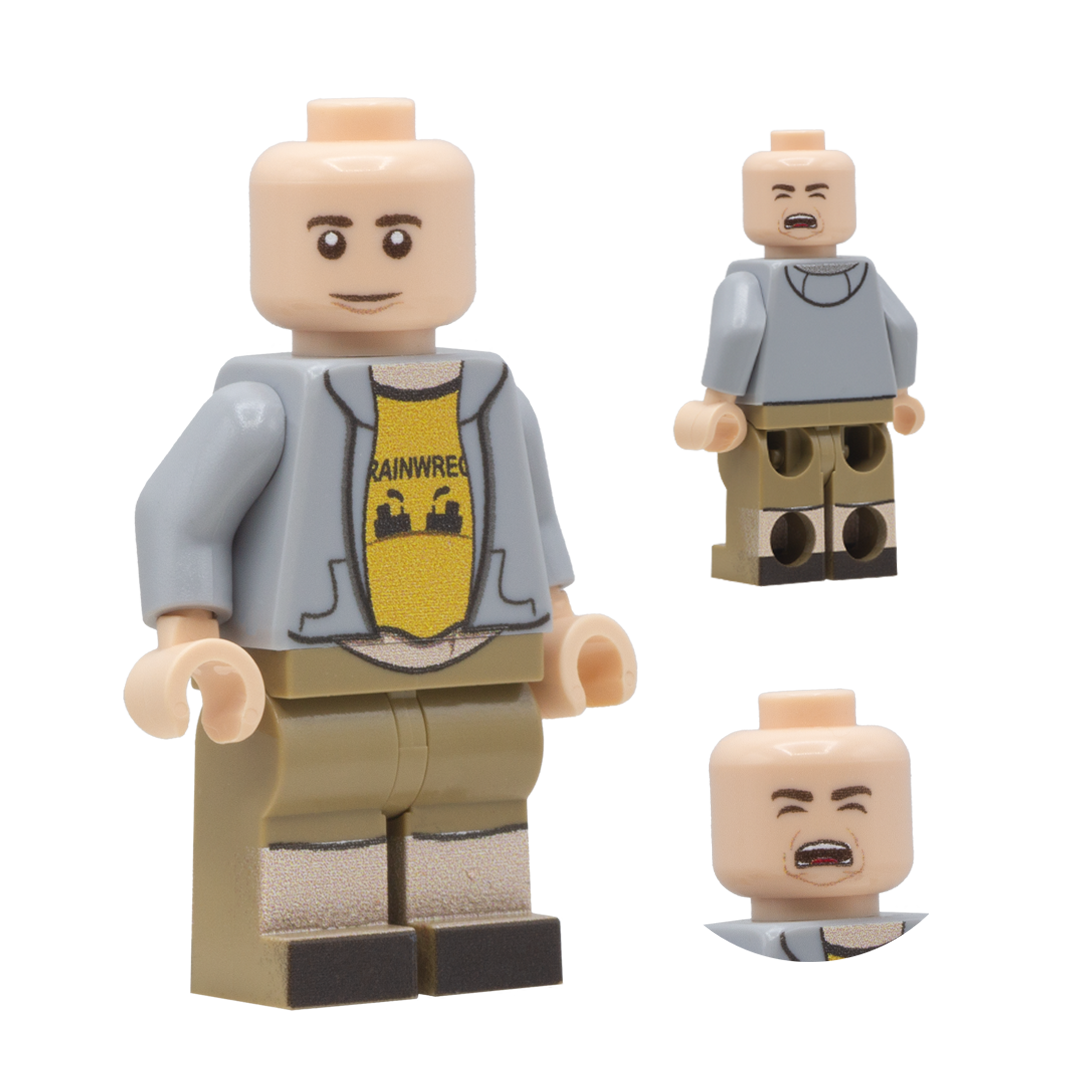 Tenacious D - Kyle Gass - Custom Design LEGO Minifigure