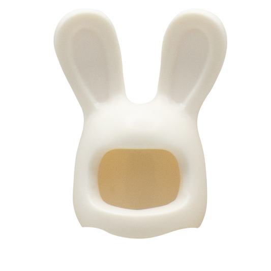 White LEGO Minifigure Bunny Ears