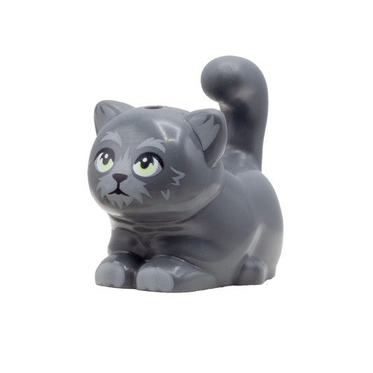 Chubby LEGO Grey Cat