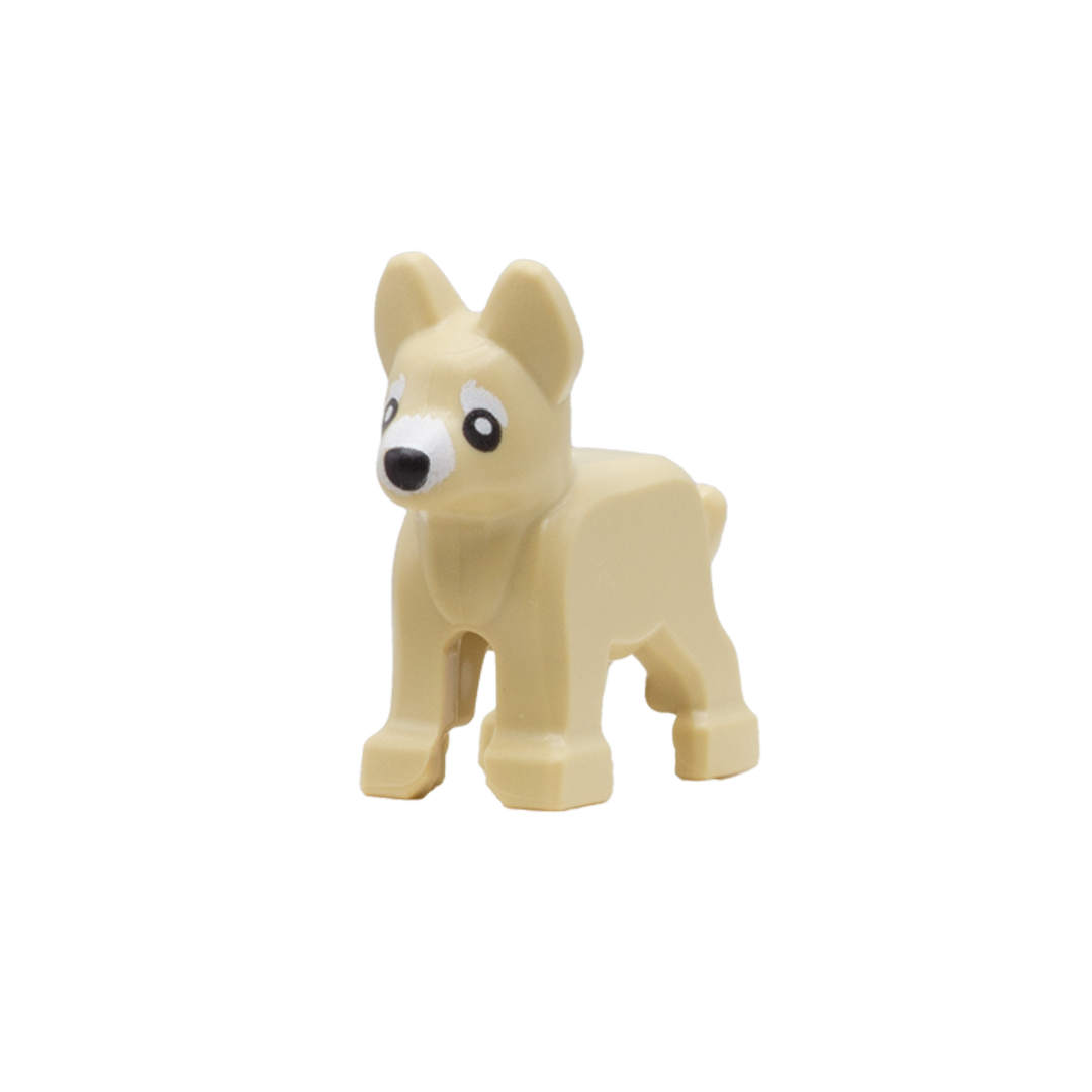 Golden LEGO Puppy