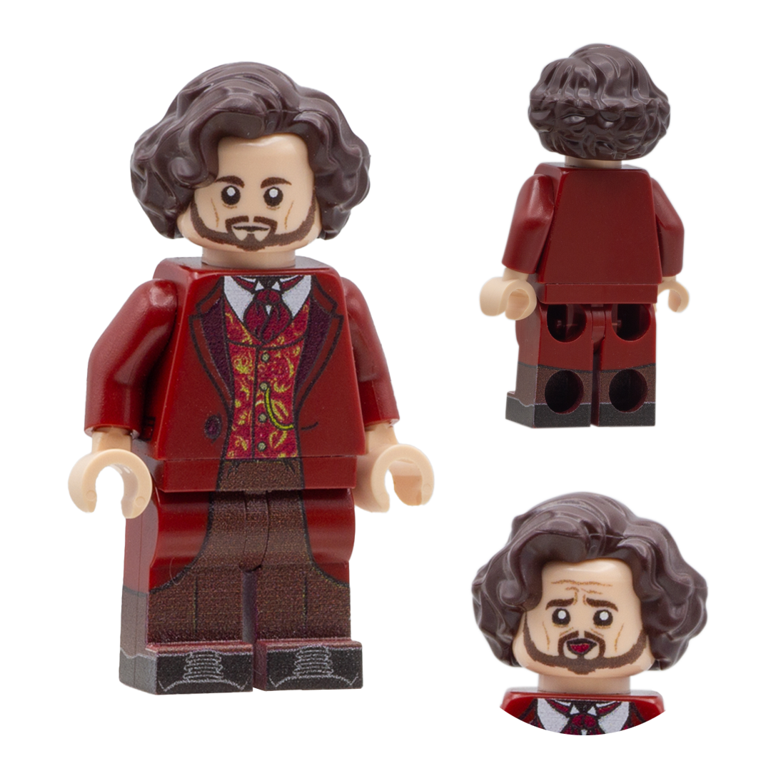 Django unchained custom LEGO minifigures (Calvin Candie played by Leonardo DiCaprio)