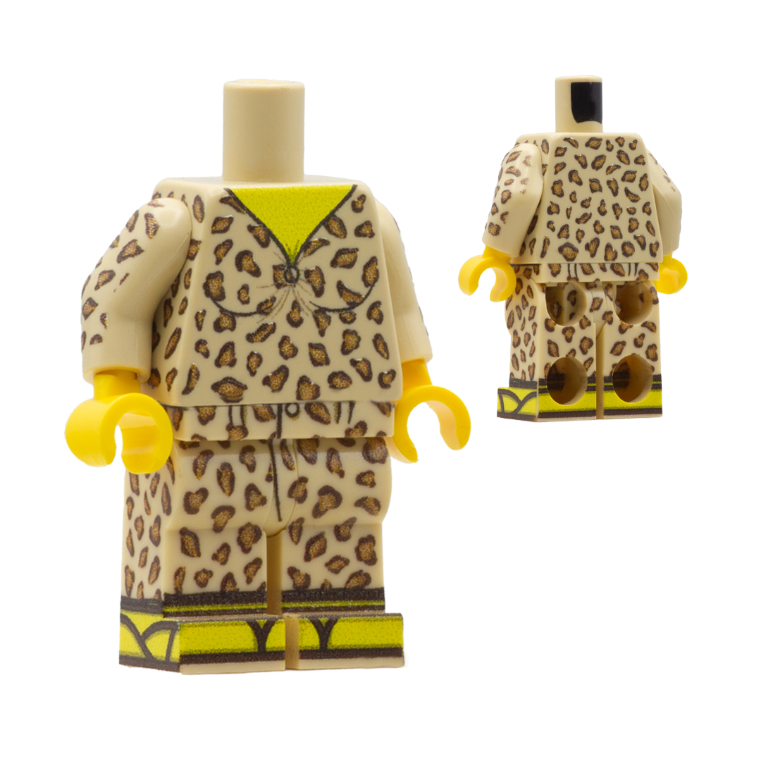 Leopard Print Full Outfit - Custom Design Minifigure Outfit – Minifigs.me