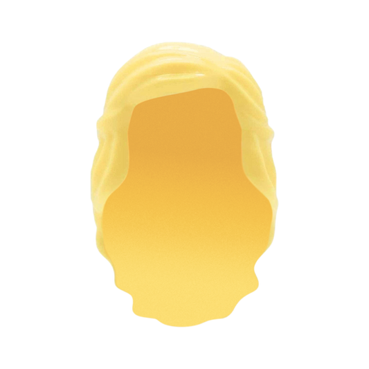 Light Blonde Princess Hair - LEGO Minifigure Hair