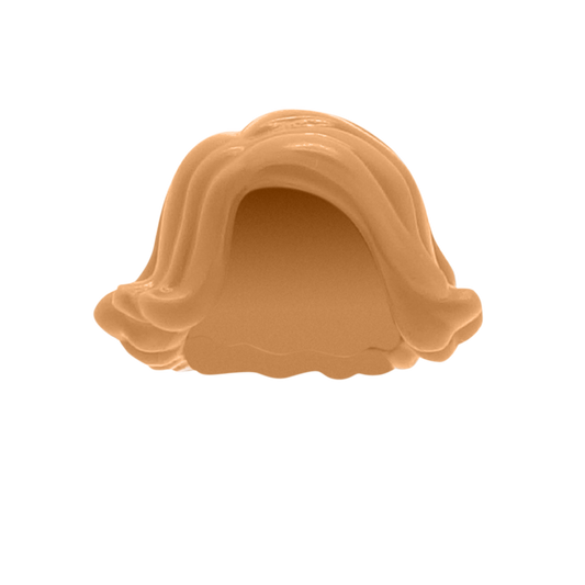 Light Ginger Flicked Out Bob - LEGO Minifigure Hair