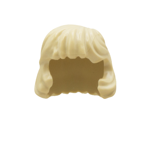 Blonde Long Bob with Full Fringe - LEGO Minifigure Hair