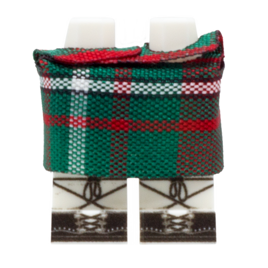 MacDonald Tartan Kilt - Minifigure Skirt & Legs