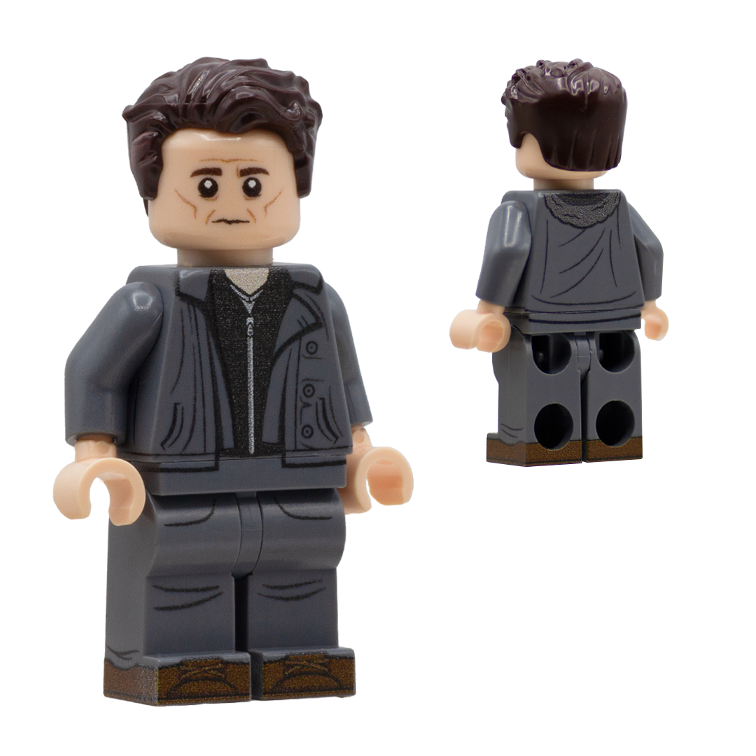 Custom minifigure inspired by Ulrich's character from the Netflix show, Dark.