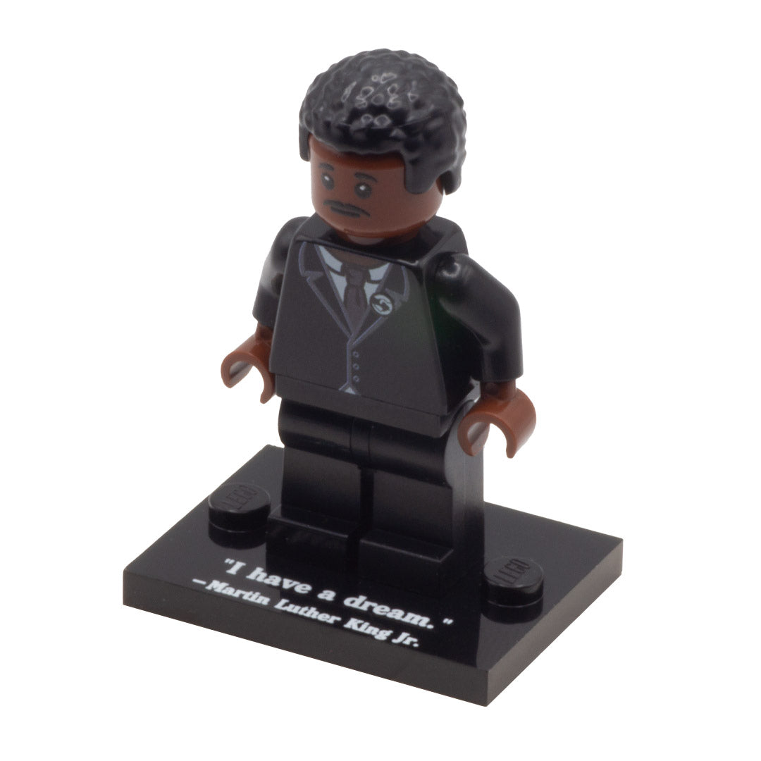LEGO Martin Luther King, Civil Rights, Black History (Custom Design Minifigure)