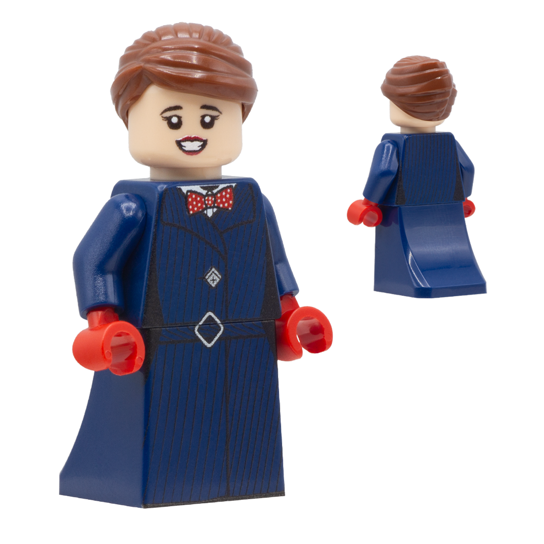 Mary Poppins - Custom Design LEGO Minifigure