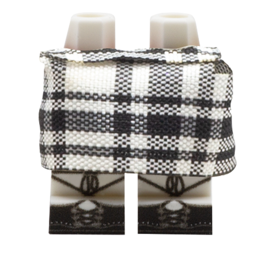 Menzies Tartan Kilt - Minifigure Skirt & Legs