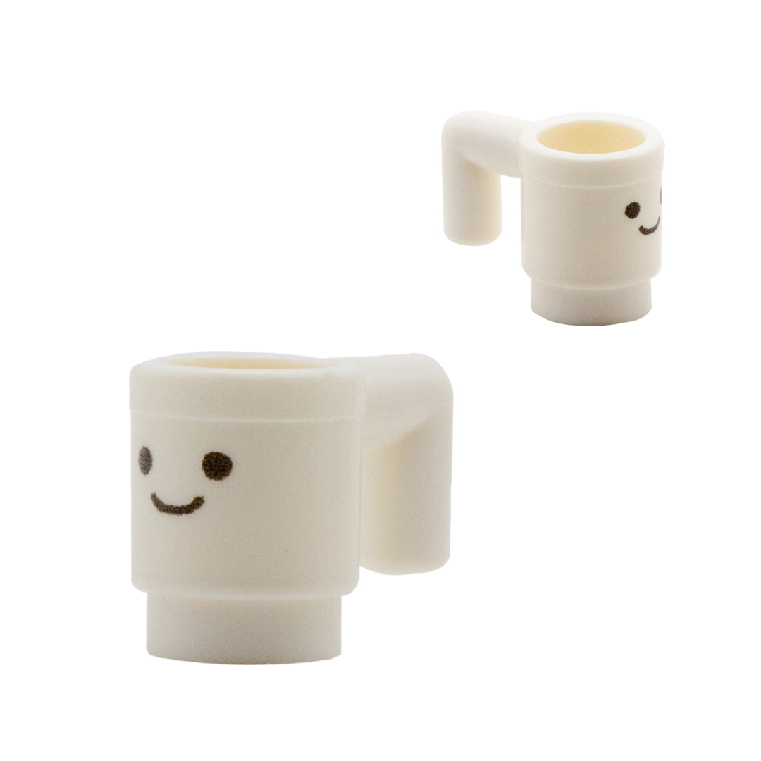 Jellycat Amuseables style LEGO Accessory -Mug
