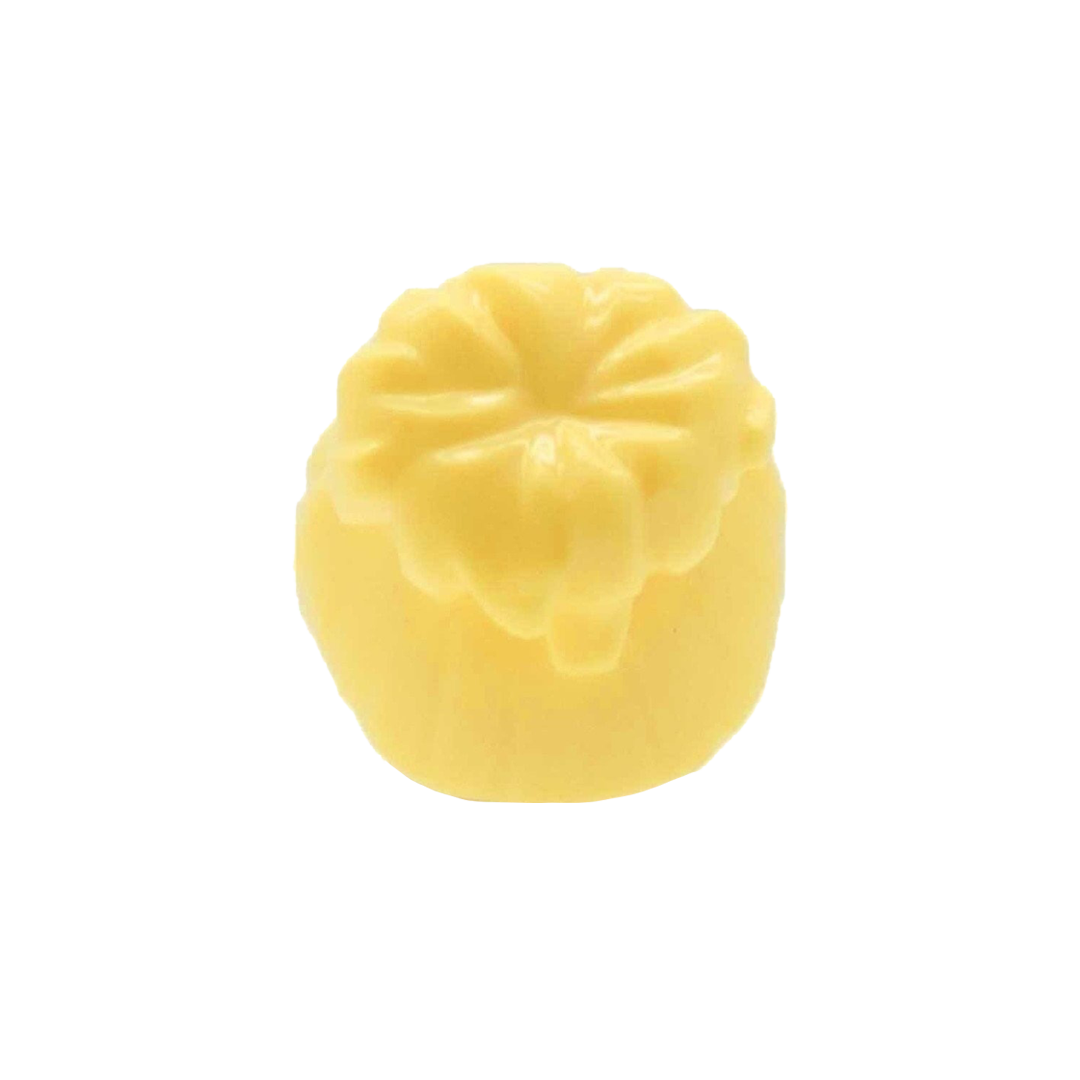 Light Blonde Neat Scraped Back Large Bun - LEGO Minifig Hair