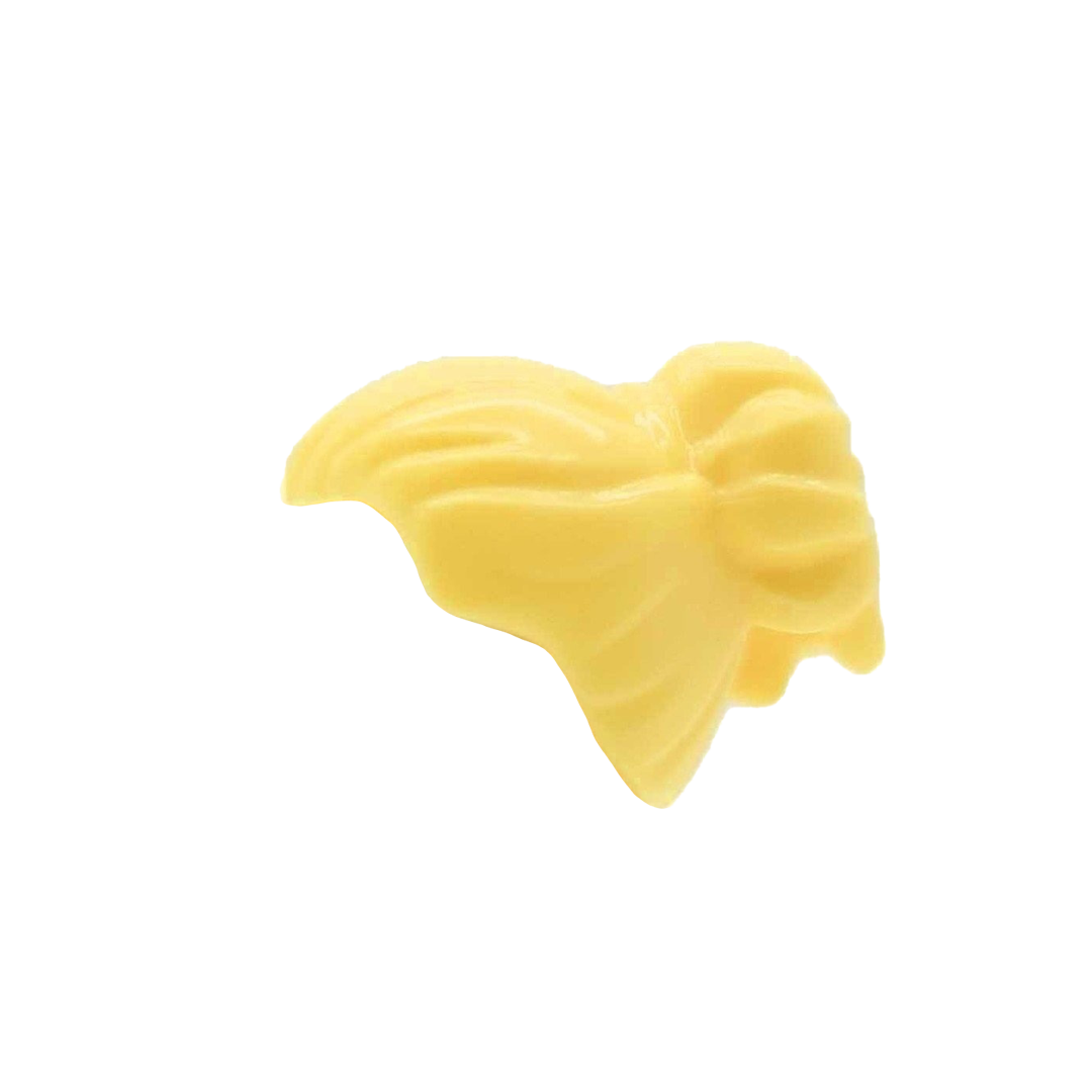 Light Blonde Neat Scraped Back Large Bun - LEGO Minifig Hair
