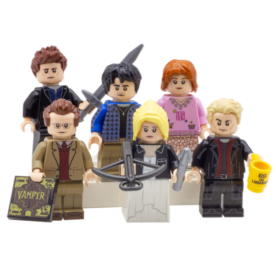 Custom LEGO Buffy the Vampire Slayer minifigures