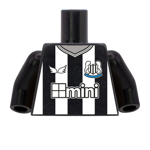 newcastle personalised football shirt (LEGO minifigure torso)