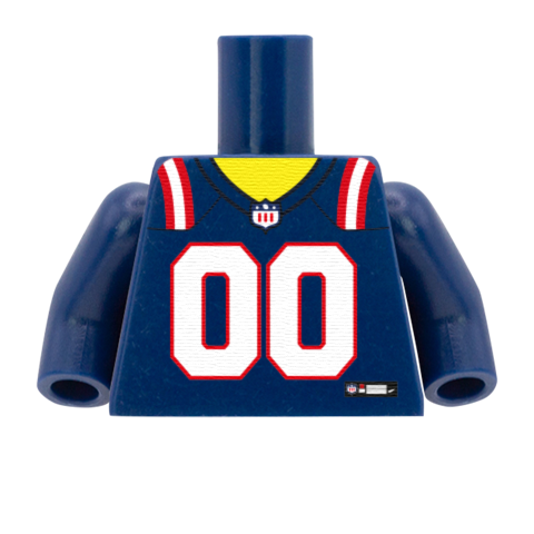 New England Patriots (AFC) - Custom Design Minifigure Torso