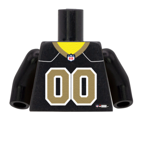 New Orleans (NFC) - Custom Design Minifigure Torso