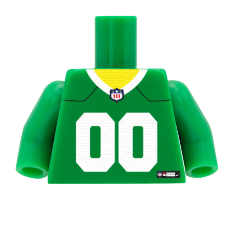 New York Jets (AFC) - Custom Design Minifigure Torso