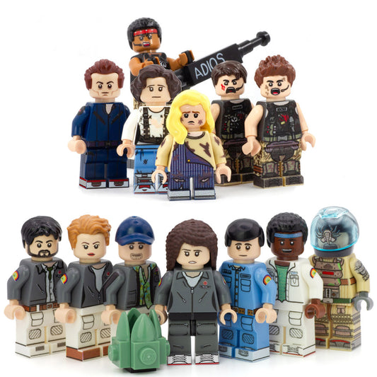Nostromo Crew and Xenomorph Hunters Collectors Set - Custom Design Minifigure Set