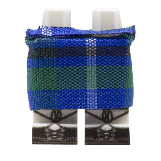 Nova Scotia Tartan Kilt - Minifigure Skirt & Legs