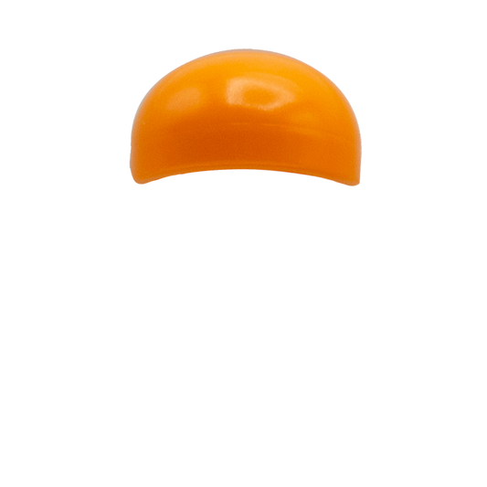 Orange Backwards LEGO Baseball Cap - Minifigure Hat