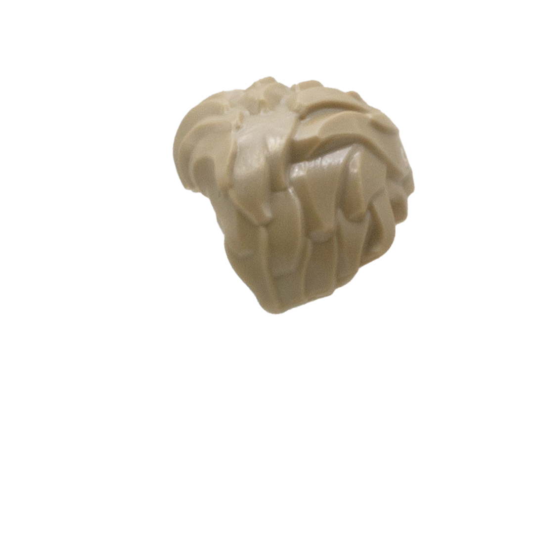 Side Undercut Blond LEGO Minifigure Hair