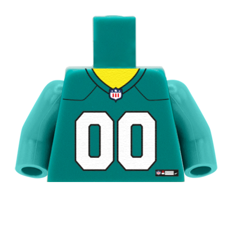 Philadelphia Eagles (NFC) - Custom Design Minifigure Torso