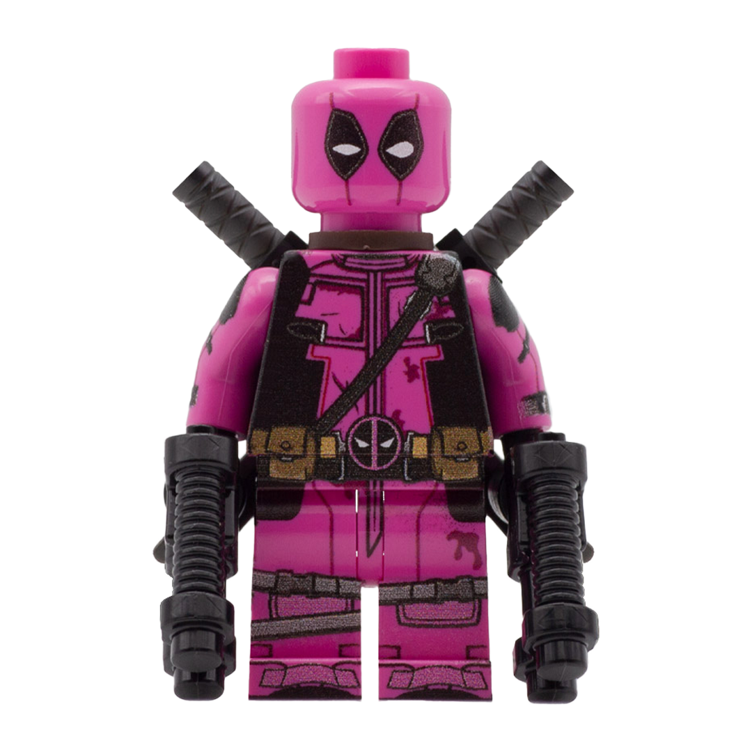 Pink Deadpool - Custom Design LEGO Minifigure