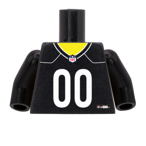 Pittsburgh Steelers (AFC) - Custom Design Minifigure Torso