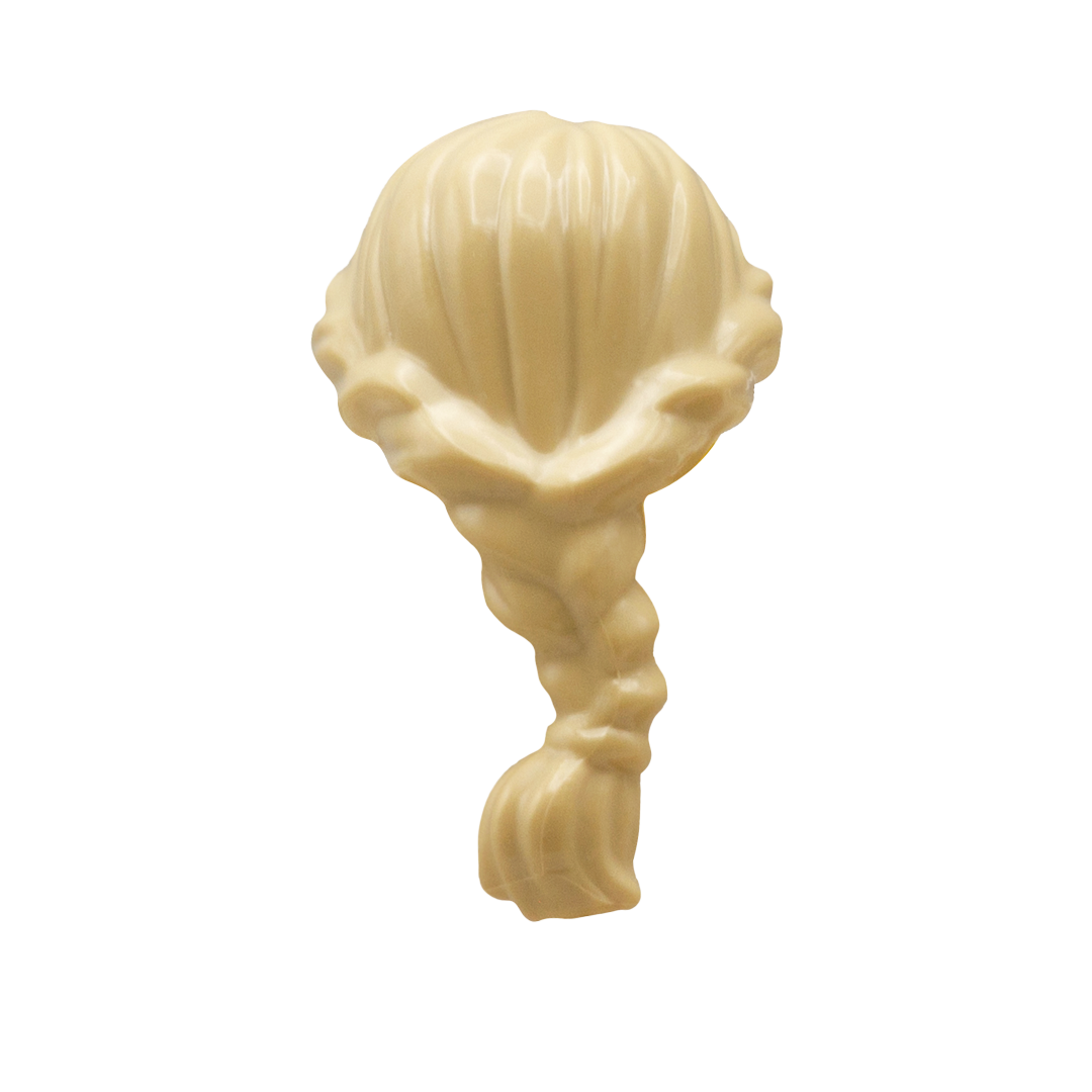 Blonde Long Plaited - LEGO Minifigure Hair