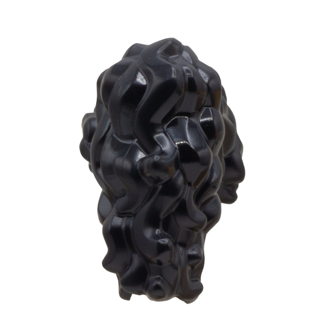 LEGO Minifigure Black Ponytail Hair