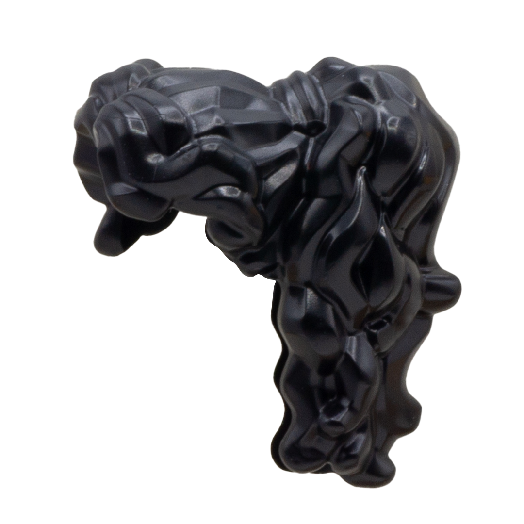 LEGO Minifigure Black Ponytail Hair