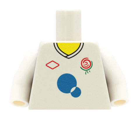 Personalised England Team Rugby LEGO Minifigure Top