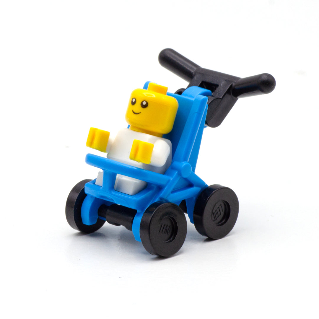 LEGO Minifigure Pushchair Stroller